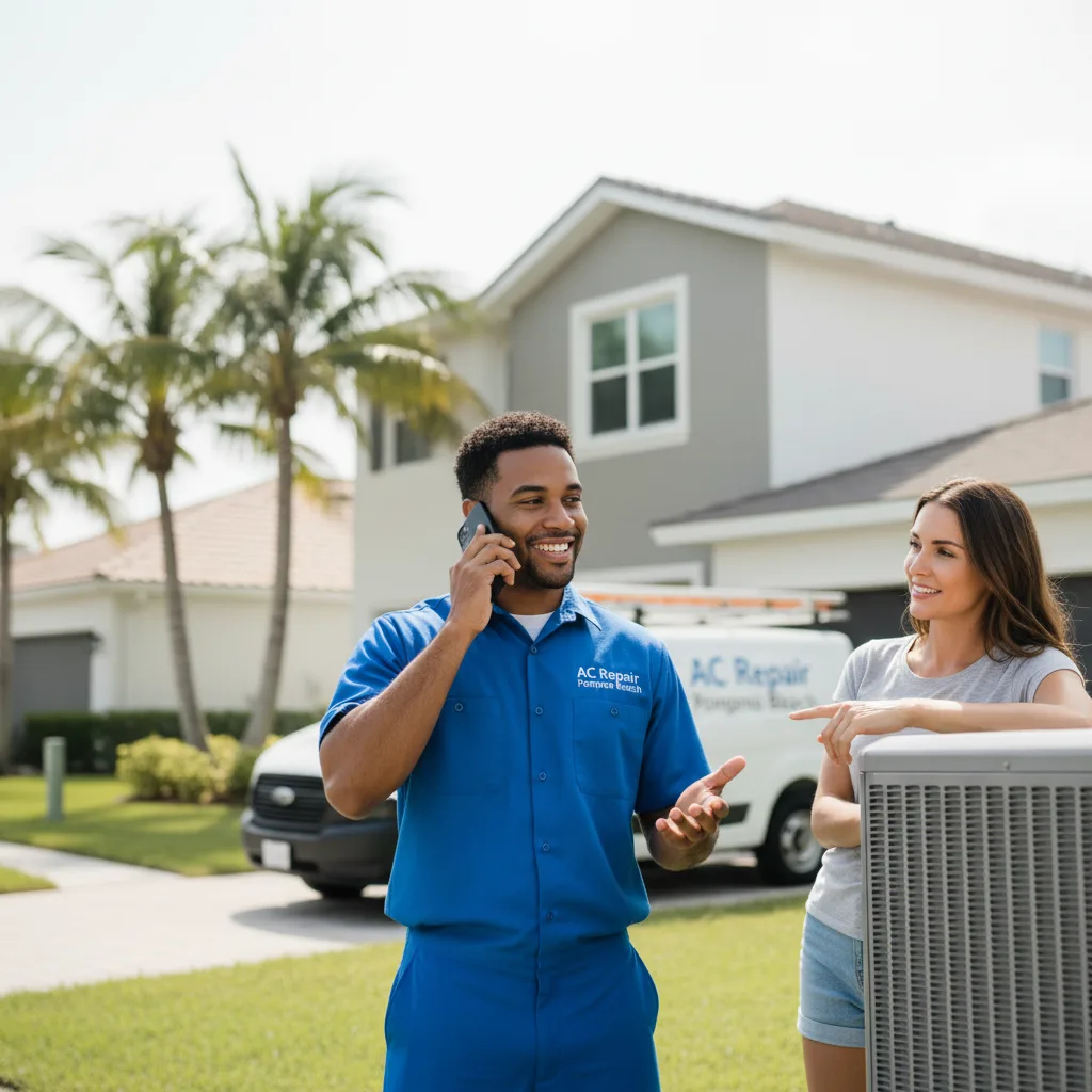 AC Repair Pompano Beach customer support in Schwenksville